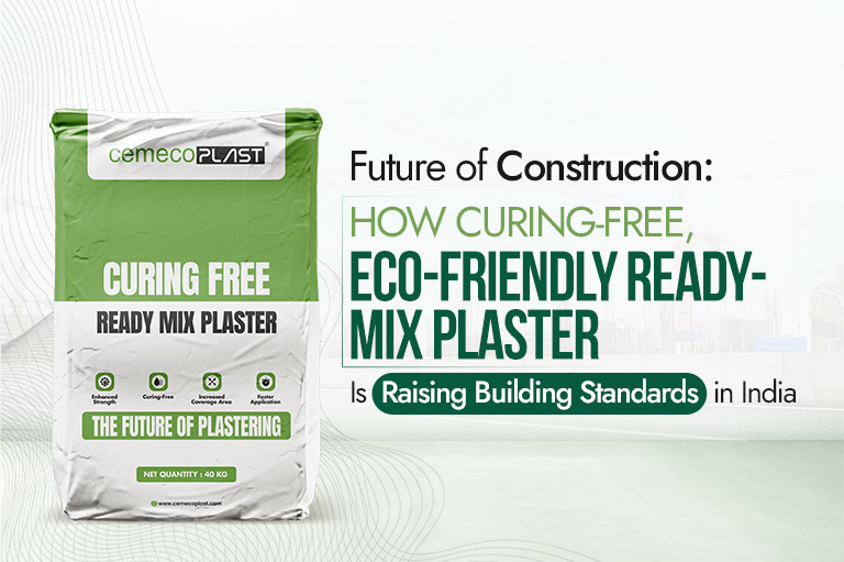 Future of Construction: How Curing-Free, Eco-Friendly Ready-Mix Plaster Is Raising Building Standards in India